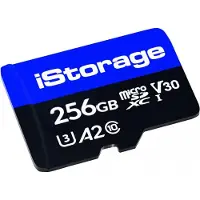 ISTORAGE - Flashhukommelseskort - 256 GB - A2 / Video Class V30 / UHS-I U3 / Class10 - microSDXC