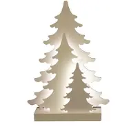 Nordic Winter Julesilhuet 3D LED lys med træ motiv NORDIC WINTER (780-551)