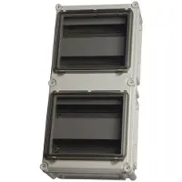 Fibox DIN-skinnekasse THL24-2 komplet