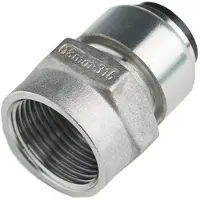 Roth Overgang rustfrit stål 15 mm x 1/2" muffe