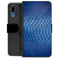 Mtp Products Huawei P20 Premium Flip Cover med Pung - Læder