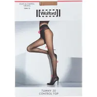 Wolford Nylonstrømpebukser 'Tummy' sand