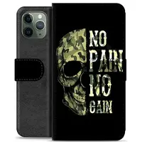 Mtp Products iPhone 11 Pro Premium Flip Cover med Pung - No Pain, No Gain