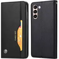 Mtp Products Card Set Series Samsung Galaxy S21 FE 5G Pung Taske - Sort