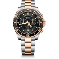 Victorinox Herreur 241952 Maverick Sort/Rosaguldtonet stål Ø43 mm