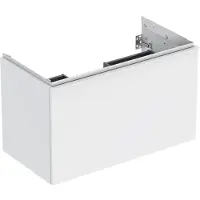 Geberit Underskab Acanto 1+1 skuf 90cm mathvid