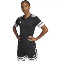 Adidas Spilletrøje Squadra 25 - Sort/Hvid Kvinde, størrelse X-Small