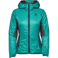 Black Diamond Damejakke Vision Hybrid Hoody sort