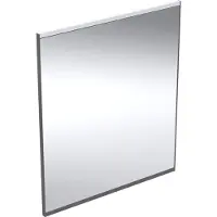 Geberit Spejl option plus sort m/lys 600x700mm