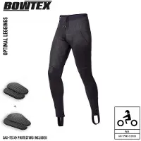 Bowtex Optimal Niveau AA Motorcykel leggings Sort XL