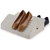Joseph Joseph Shoe-In Large Space-saving Ecru Shoe Rack