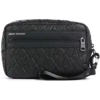 Armani Exchange A|X Armani Exchangetil mænd. XM001272AF12133UC001 Præget taske sort (OSFA), Casual, Polyester