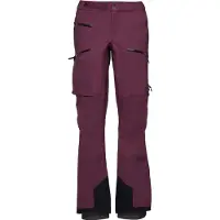 Black Diamond - Skibukser dame - W Recon Lt Stretch Pants Blackberry til Unisex - Størrelse M - Bordeaux