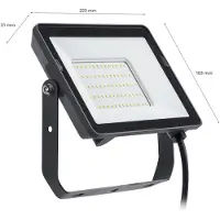 Lemvigh-Muller MAZDA Projektør BVP008 4750lm/840 50W Symmetrisk med sensor