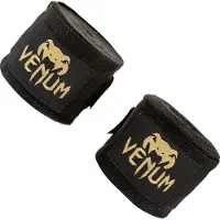 Venum Kontact Boxing Hand Wraps - Sort/Guld 180 tommer