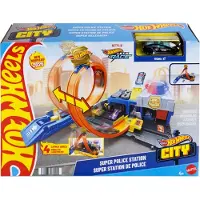 Hot Wheels Bilbane - City Super Police Station - - OneSize - Bilbane