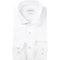 Profuomo Twill Skjorte Hvid måle