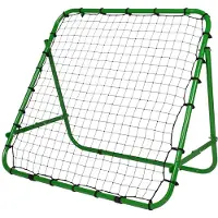 VirtuFit rebounder træningsmåtte 100x100 cm justerbar og foldbar til fodbold
