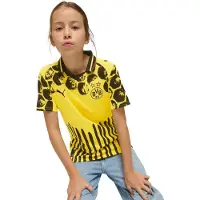 Puma KIDSUPER x BORUSSIA DORTMUND Jersey Youth, Clothing, Faster Yellow/Black, 13-14Y