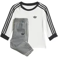 Adidas Originals Denim Long Sleeve Tee Sæt