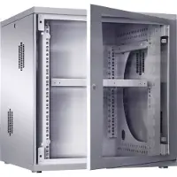 Rittal FlatBox - Kabinet - vægmonterbar - RAL 7035 - 9U - 19