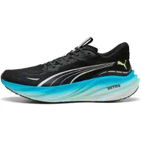 Puma Magnify NITRO 3 Running Shoes Men, Sport, Black/Speed Blue, 39