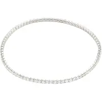 Pilgrim Armbånd 'ARASH' sølv / transparent