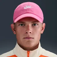 Nike Kasket Club Futura - Pink/hvid, størrelse M/L