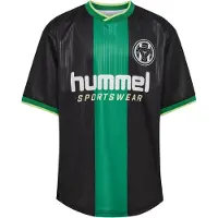 Hummel Funktionsskjorte 'Loose Ball' grøn / sort / hvid