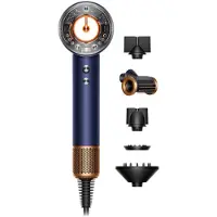 Dyson Supersonic Nural hiustenkuivaaja - Straight+Wavy (Prussian blue / Rich copper)