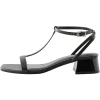Next Sandaler med rem sort