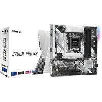 Asrock B760M PRO RS Bundkort - Intel B760 - Intel LGA1700 - DDR5 RAM - Micro-ATX