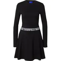 Karl lagerfeld Jeans A3w13009 Milano Langærmet Kort Kjole