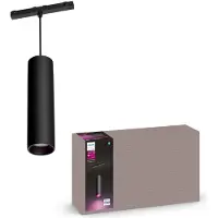 Philips Hue Perifo Cylinderpendel Sort - White & Color Ambiance