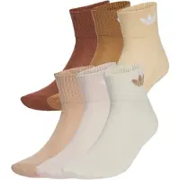 Adidas Originals Mid Ankelsokker, 6 Par, størrelse 43-45