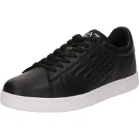 EA7 EA7unisex. 7X000331_AF10848 Klassiske Cc-sko i sort (37 1/3), Læder, Fast, Blonder, Casual