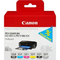 Canon PGI-550/CLI-551 / 6496B005 Multi P