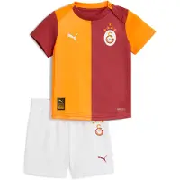 Puma Galatasaray SK 25/26 Home Babykit Toddler, Clothing, Red Rhythm/Intense Orange, 2-4M