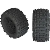 Arrma 1/10 Dboots Backflip 3.8 Pre-mounted 17mm Hex 4s Hjul 2 Enheder
