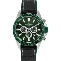 Jacques Lemans Herreur 1-2140C Liverpool Grøn/Gummi Ø48 mm