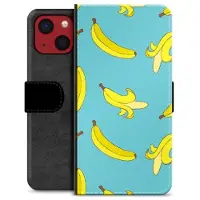 Mtp Products iPhone 13 Mini Premium Flip Cover med Pung - Bananer