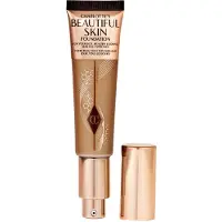 Charlotte Tilbury - Beautiful Skin Foundation - Langtigsholdbar Foundation Med Justerbar Dækkeevne - Beautiful Skin Foundation - 9n - For Women