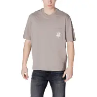 Armani Exchange A|X Armani Exchangetil mænd. XM000366AF12308U6107 Relax T-shirt beige (XXL), Casual, Bomuld, Korte ærmer