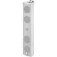 Monacor ETS-530TW/WS, 2-vejs, 1.0 kanaler, Ledningsført, 60 W, 85 - 20000 Hz, Hvid
