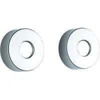 Damixa Rosetter 3/4" Ø70 mm, krom - 2 stk.