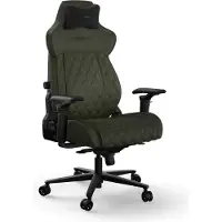 Corsair TC500 LUXE - Spillestol - armstøtter - T-formet - vippe - drejeled - tekstil - sherwood