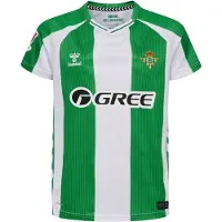 Hummel Funktionsskjorte 'Real Betis 25/26' neongrøn / sort / hvid