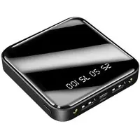 Mtp Products Mini Power Bank 20000mAh - 2x USB - Sort