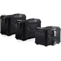 SW-Motech TRAX ADV komplet kuffertsæt sort inkl. holdere, låse, tasker