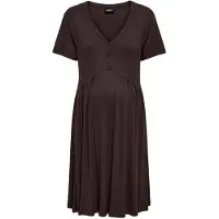 ONLY Maternity Kjole 'OLMCamoni' choko